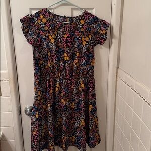 Floral Short Sleeve Dress